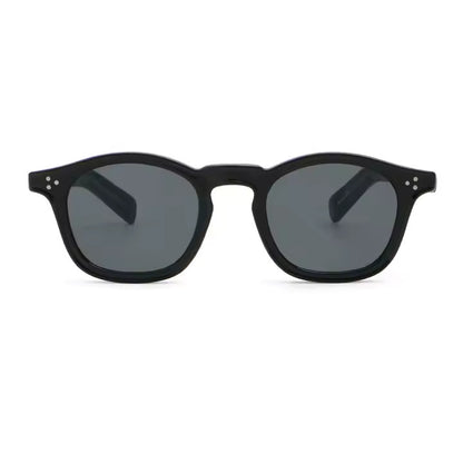Collin zwarte zonnebril klassiek unisex design met gepolariseerde glazen