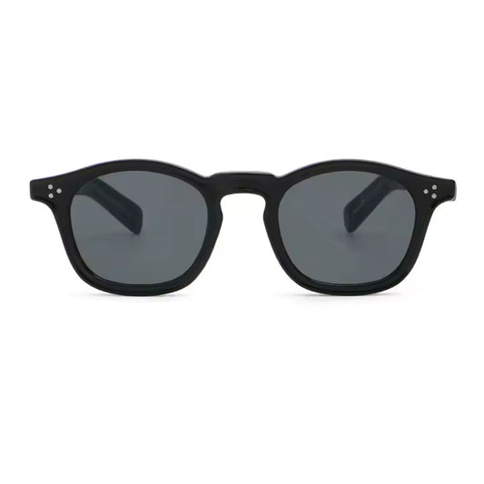 Collin zwarte zonnebril klassiek unisex design met gepolariseerde glazen